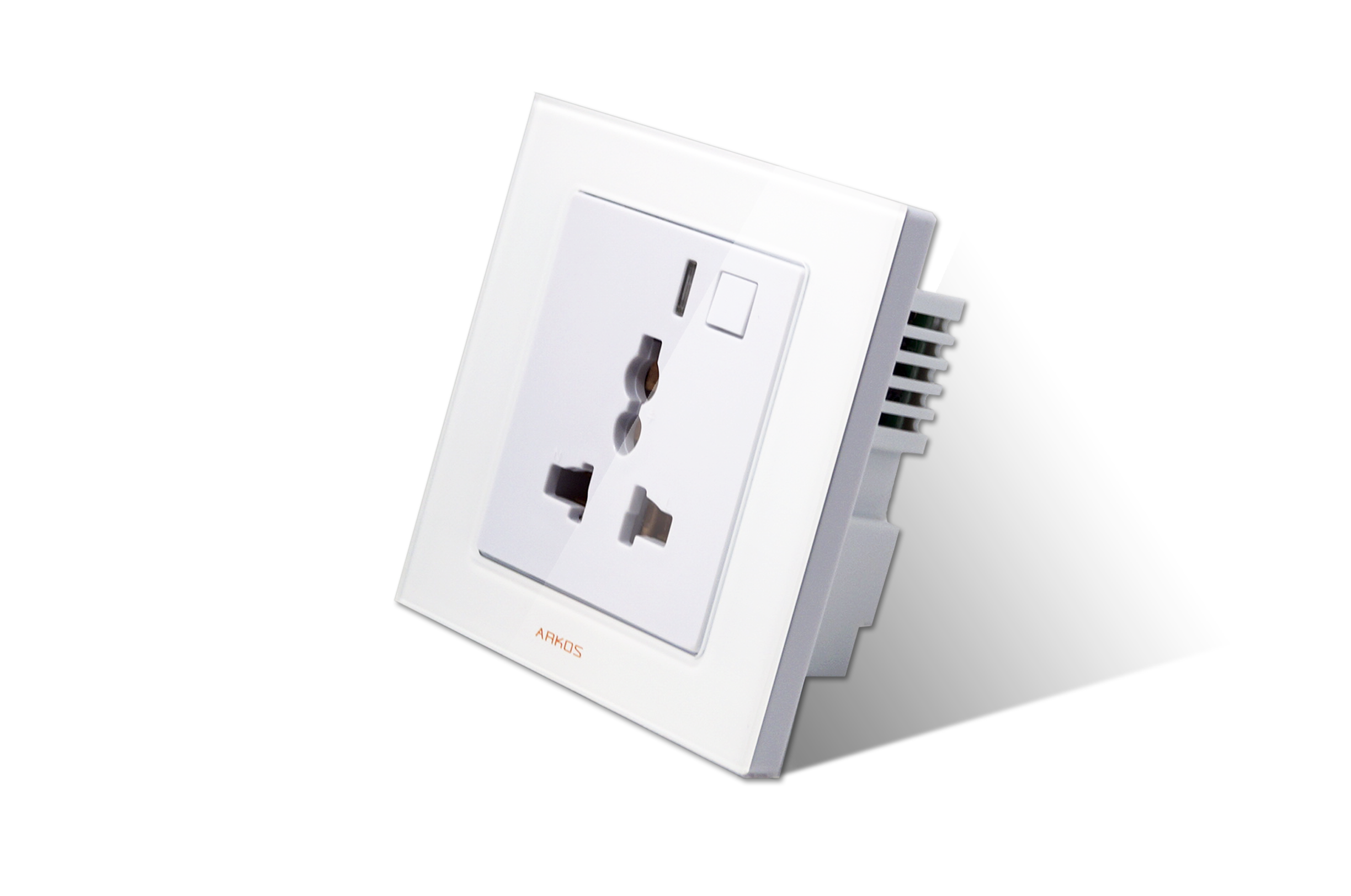 Smart Standalone 1 Zone Wifi Socket. White