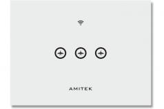 3 Module Smart Touch  3 Zone On/Off Wi-Fi Switch