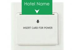Hotel Key Tag Panel (Card Holder)